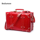 BeaSumore Retro Crocodile Leather