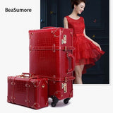 BeaSumore Retro Crocodile Leather