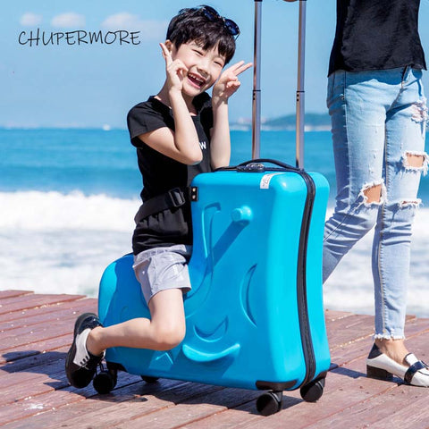 Chupermore Cute Cartoon Children Suitcase