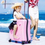 Chupermore Cute Cartoon Children Suitcase